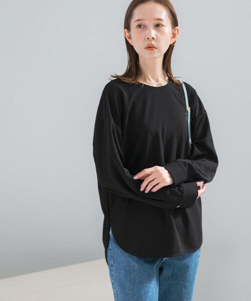 URBAN RESEARCH ROSSO WOMEN(アーバンリサーチ ロッソ)の「ストレッチジョーゼットプルオーバー(シャツ/ブラウス・レディース・モカ/オフホワイト/ブラック・FREE)」の15枚目の写真