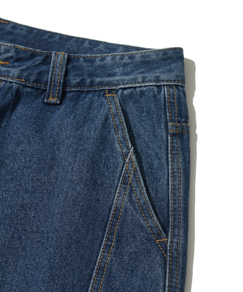 URBANDTYPE(アーバンディタイプ)の「カットオフポイントデニムパンツ_インディゴ(デニムパンツ・レディース・その他・LARGE/SMALL/MEDIUM)」の7枚目の写真