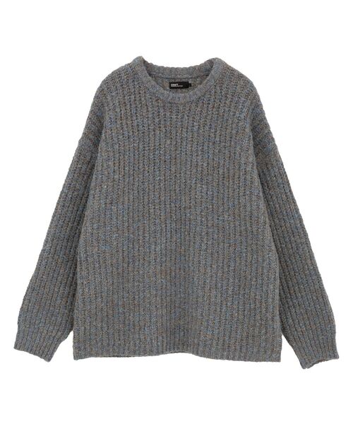 CRAFT STANDARD BOUTIQUE（クラフトスタンダードブティック）の「チャンキーニットプルオーバー（ニット/セーター・メンズ・ブラック/ブルー/アイボリー・M/L/XL）」の21枚目の写真