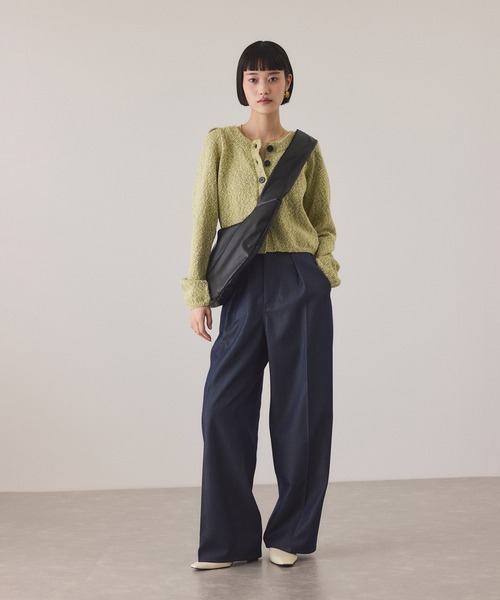 ADAM ET ROPE'（アダムエロペ）の「ボディショルダーバッグ（ショルダーバッグ・レディース・ホワイト/ブラック・FREE）」の12枚目の写真