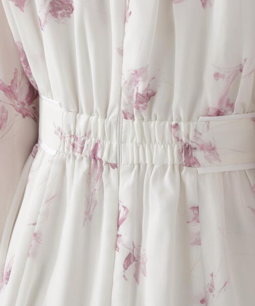 PROPORTION BODY DRESSING(プロポーションボディドレッシング)の「花柄プリントギャザーワンピース / 1216140103(ワンピース・レディース・ピンク/ブルー/ブラック・SMALL/P/S/MEDIUM)」の11枚目の写真