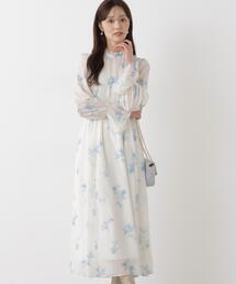 PROPORTION BODY DRESSING | 花柄プリントギャザーワンピース / 1216140103(ワンピース)