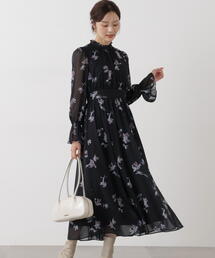 PROPORTION BODY DRESSING | 花柄プリントギャザーワンピース / 1216140103(ワンピース)