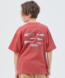 KRIFF MAYER Kid's Collection（クリフメイヤーキッズコレクション）の「【本体綿100％】楽LUCK-Tシャツ(ほぼサメ)（Tシャツ/カットソー）」