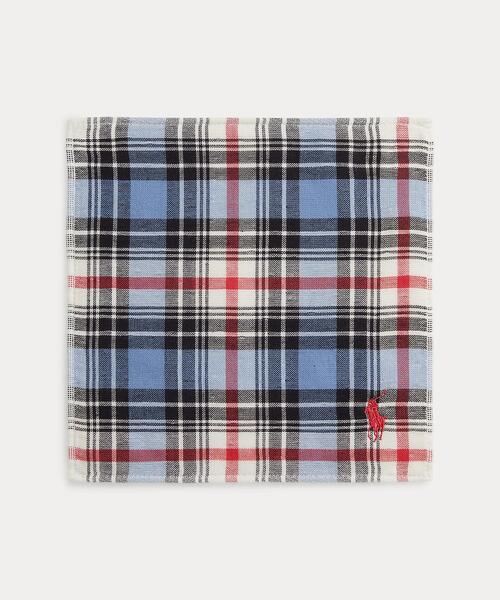 Ralph Lauren チェック柄 タオルケット RALPH LAUREN HOME（ラルフ ローレン ホーム） ラルフローレン