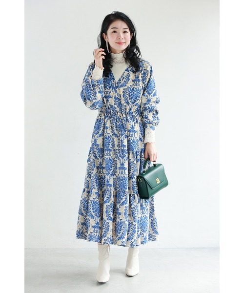 cawaii(カワイイ)の「ベロア×レース 寒さも抜け感も我慢しない インナー(Tシャツ/カットソー・レディース・アイボリー/ブラック・S~M/L~LL)」の19枚目の写真