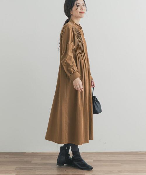 ピーチタッチピンタックワンピース（ワンピース）｜URBAN RESEARCH