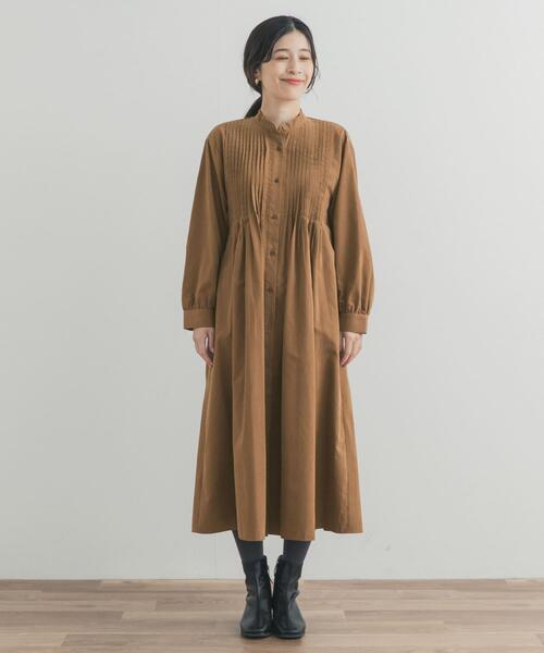 セール】ピーチタッチピンタックワンピース（ワンピース）｜URBAN