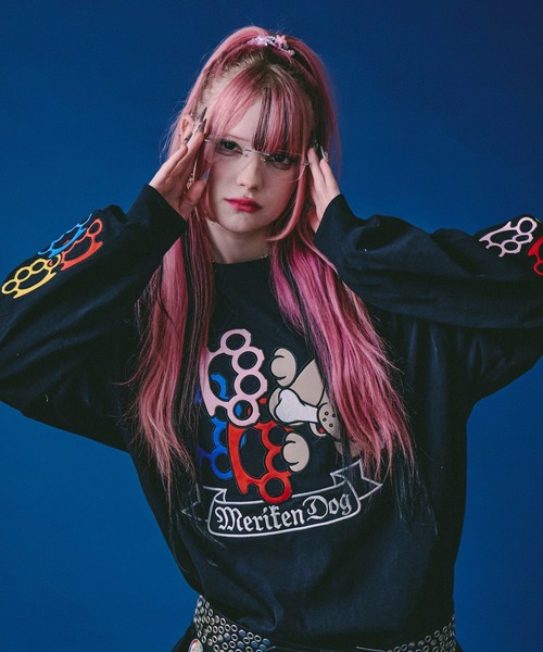 GALFY(ガルフィー)の「GALFY-メリケンHERTSロンTee(Tシャツ/カットソー・メンズ・ブラック/オレンジ/ホワイト・XL/L)」の10枚目の写真