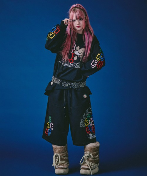 GALFY(ガルフィー)の「GALFY-メリケンHERTSロンTee(Tシャツ/カットソー・メンズ・ブラック/オレンジ/ホワイト・XL/L)」の11枚目の写真
