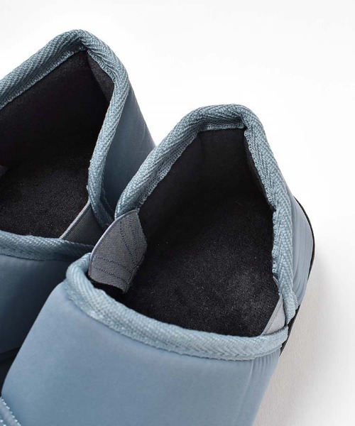 Bleu Bleuet（ブルーブルーエ）の「キルトモックシューズ（その他シューズ・レディース・ブラック/ブルーグレー・M/L）」の6枚目の写真