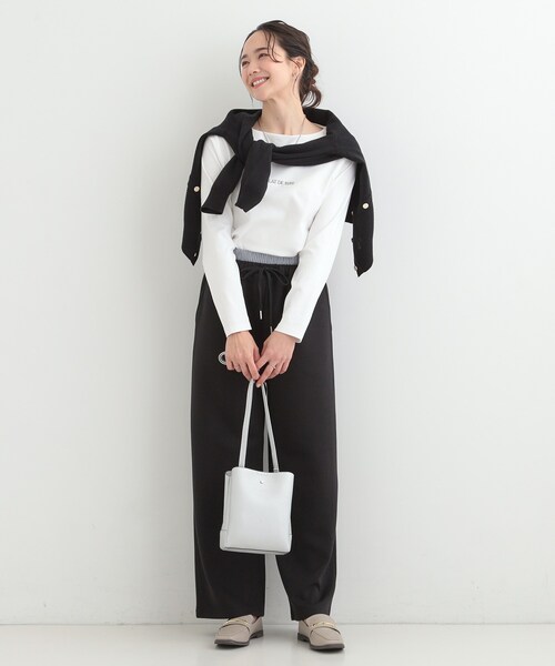 SHOO・LA・RUE（シューラルー）の「【軽量】ふわっと軽い3層ショルダー（ショルダーバッグ・レディース・ブラック/シルバー/ダークグレー/グレー系その他5/ベージュ系その他7/ピンク系・00）」の8枚目の写真