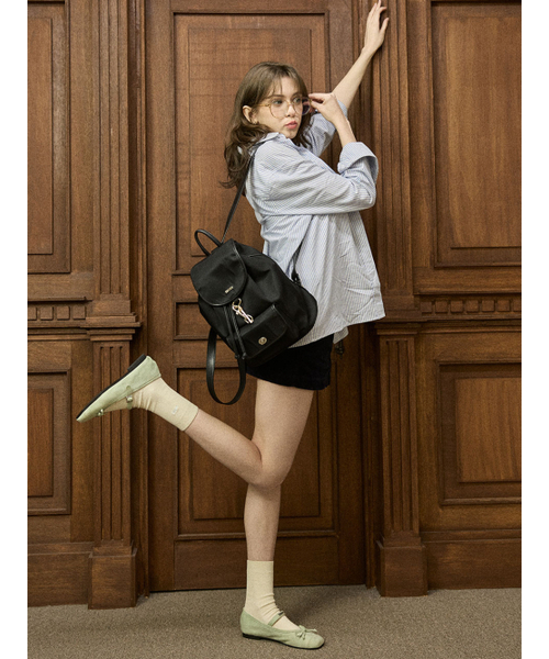 OMNIPOTENT(オムニポテント)の「(206) omn Flat Shoes _Pistachio(バレエシューズ・レディース・その他・23cm/23.5cm/24cm/25cm/24.5cm)」の2枚目の写真