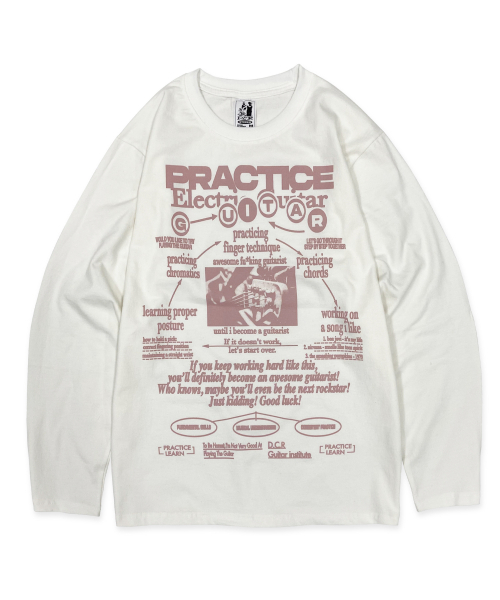 DEFYCLUBROBBERS(ディファイクラブロバース)の「Routine Long Sleeves (Indi Pink)(Tシャツ/カットソー・レディース・その他・MEDIUM/LARGE)」の1枚目の写真