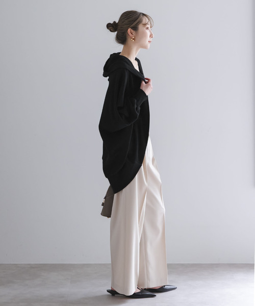 COGTHEBIGSMOKE（コグザビッグスモーク）の「COG THE BIGSMOKE/コグザビッグスモーク NICOLETTE BORERO HOODY（パーカー・レディース・ライトグレー/ブラック・FREE）」の12枚目の写真