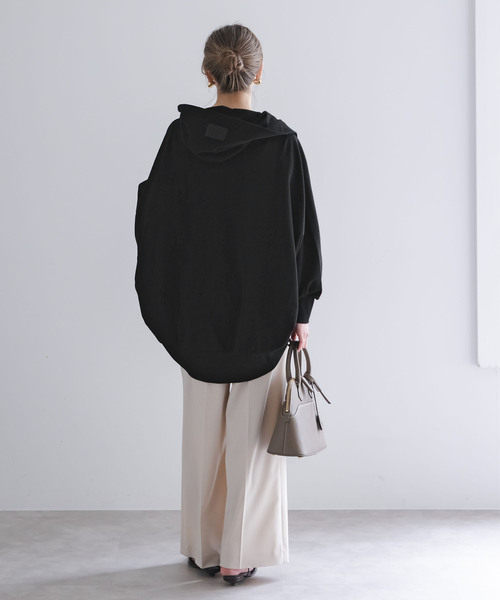 COGTHEBIGSMOKE（コグザビッグスモーク）の「COG THE BIGSMOKE/コグザビッグスモーク NICOLETTE BORERO HOODY（パーカー・レディース・ライトグレー/ブラック・FREE）」の13枚目の写真