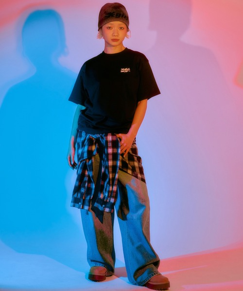 X-girl（エックスガール）の「X-girl × Mark Bode S/S TEE（Tシャツ/カットソー・レディース・ホワイト/ブラック・S/L/M）」の7枚目の写真