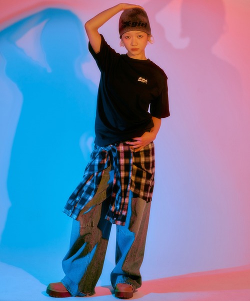 X-girl（エックスガール）の「X-girl × Mark Bode S/S TEE（Tシャツ/カットソー・レディース・ホワイト/ブラック・S/L/M）」の8枚目の写真