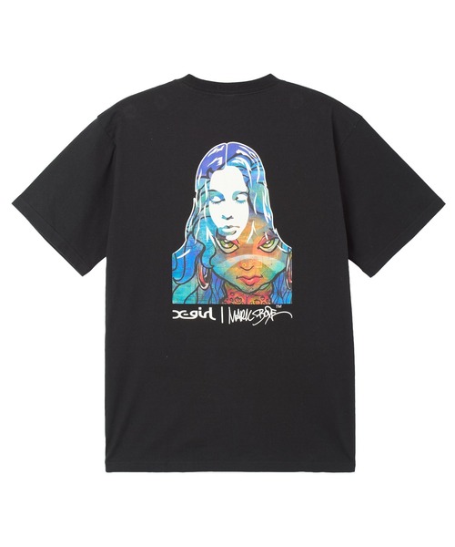X-girl（エックスガール）の「X-girl × Mark Bode S/S TEE（Tシャツ/カットソー・レディース・ホワイト/ブラック・S/L/M）」の9枚目の写真