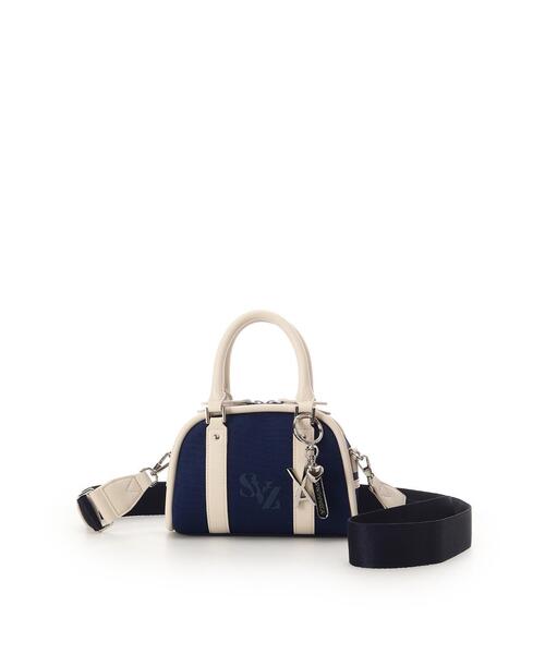 SAMANTHAVEGA（サマンサベガ）の「SAMANTHAVEGA×「VARZAR（バザール）」コラボコレクション ミニボストンバッグ（ショルダーバッグ・レディース・カーキ/ベージュ/ネイビー/ブラック・FREE）」の4枚目の写真