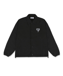 ambler（エムブラー）の「AMBLER SUNSET オーバーサイズ コーチジャケット AOU101 (ブラック)（ナイロンジャケット）」