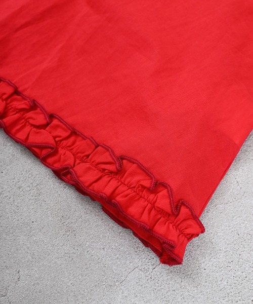 MARKEY'S（マーキーズ）の「フリルワンピース（ワンピース・キッズ・ブラック/レッド・90/150/140/130/120/110/100）」の6枚目の写真