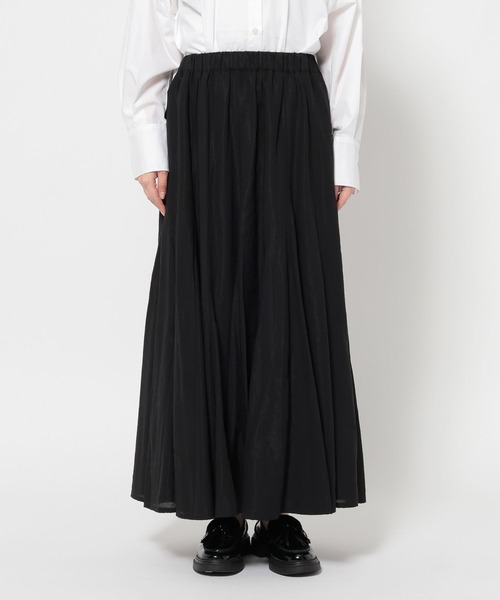 studio CLIP（スタディオクリップ）の「《ウタオ》ロングフレアスカート（スカート・レディース・オフホワイト/ブラック/ライトグレー・FREE）」の22枚目の写真