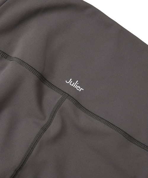 Julier Yoga and Relax(ジュリエヨガアンドリラックス)の「Julier (定番)YOGA FITレギンス(レギンス/スパッツ・レディース・グレー/ブルー/ブラック・2/1/0/00)」の9枚目の写真