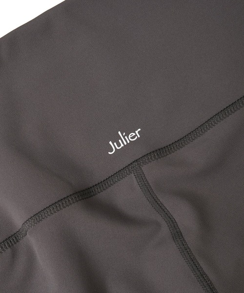 Julier Yoga and Relax(ジュリエヨガアンドリラックス)の「Julier (定番)YOGA FITレギンス(レギンス/スパッツ・レディース・グレー/ブルー/ブラック・2/1/0/00)」の10枚目の写真