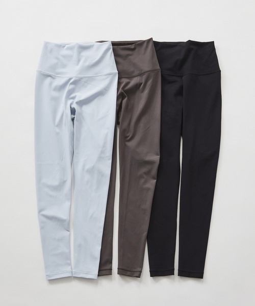 Julier Yoga and Relax(ジュリエヨガアンドリラックス)の「Julier (定番)YOGA FITレギンス(レギンス/スパッツ・レディース・グレー/ブルー/ブラック・2/1/0/00)」の18枚目の写真