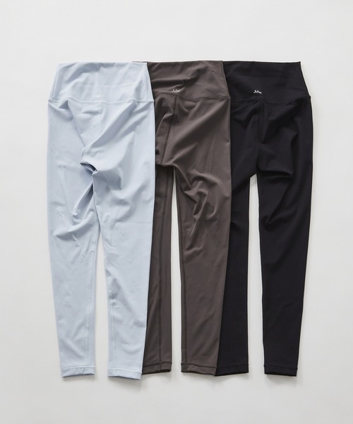 Julier Yoga and Relax(ジュリエヨガアンドリラックス)の「Julier (定番)YOGA FITレギンス(レギンス/スパッツ・レディース・グレー/ブルー/ブラック・2/1/0/00)」の19枚目の写真