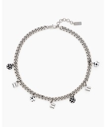MARC JACOBS（マークジェイコブス）の「DICE CHARM NECKLACE/デリック・アダムス X マーク ジェイコブス ダイス チャーム ネックレス（ネックレス）」