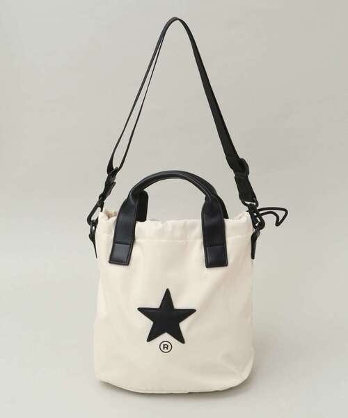 CONVERSE TOKYO(コンバーストウキョウ)の「SATIN BALLOON SHOULDER BAG(ショルダーバッグ・レディース・チャコールグレー/ブラック/ホワイト・FREE)」の14枚目の写真