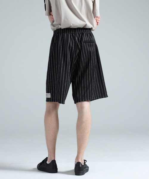 Y-3(ワイスリー)の「Y-3 MESH PINSTRIPE SHORTS(その他パンツ・メンズ・ブラック・X-LARGE/LARGE/MEDIUM/SMALL/X-SMALL/XX-SMALL)」の4枚目の写真