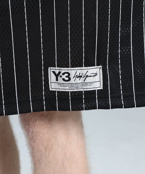 Y-3(ワイスリー)の「Y-3 MESH PINSTRIPE SHORTS(その他パンツ・メンズ・ブラック・X-LARGE/LARGE/MEDIUM/SMALL/X-SMALL/XX-SMALL)」の6枚目の写真