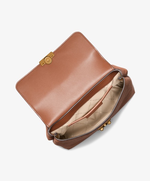 MICHAEL KORS(マイケルコース)の「TRIBECA レザー サッチェル ミディアム(ハンドバッグ・レディース・ブラウン系・FREE)」の3枚目の写真