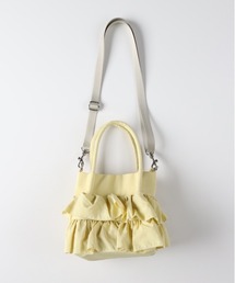 Right-on（ライトオン）の「【HONEYSUCKLE ROSE】フリルミニショルダー (愛らしさ / 存在感 / 機能性)（ショルダーバッグ）」