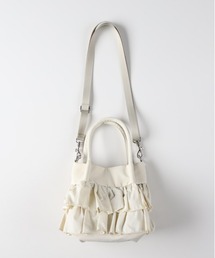 Right-on | 【HONEYSUCKLE ROSE】フリルミニショルダー (愛らしさ / 存在感 / 機能性)(ショルダーバッグ)