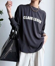 DouDou | 袖リブバックボタンジョーゼットロゴプルオーバー(シャツ/ブラウス)