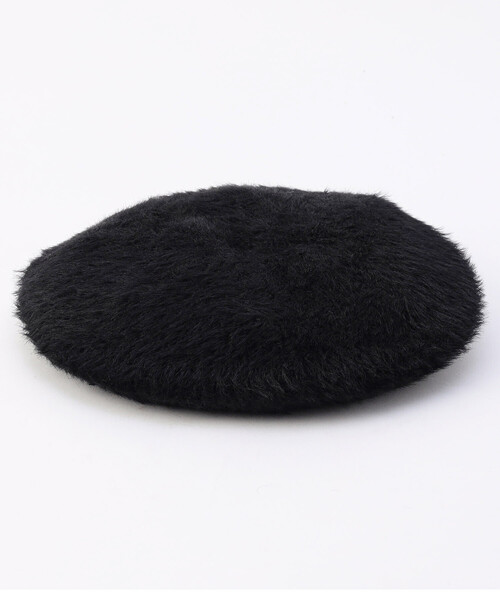 FREAK'S STORE（フリークスストア）の「モヘアライクベレー帽（ハンチング/ベレー帽・レディース・オフホワイト/ブラック/ベージュ・ONE SIZE）」の2枚目の写真