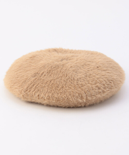 FREAK'S STORE（フリークスストア）の「モヘアライクベレー帽（ハンチング/ベレー帽・レディース・オフホワイト/ブラック/ベージュ・ONE SIZE）」の6枚目の写真