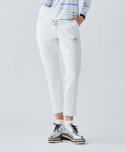 Picone CLUB(ピッコーネクラブ)の「UVダンボールベーシックパンツ(その他パンツ・レディース・ホワイト/ブラック/ネイビー/ベージュ・L/M/LL)」の14枚目の写真