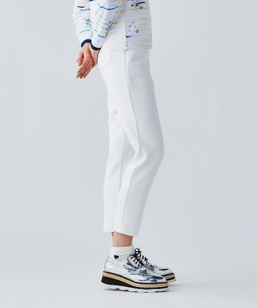 Picone CLUB(ピッコーネクラブ)の「UVダンボールベーシックパンツ(その他パンツ・レディース・ホワイト/ブラック/ネイビー/ベージュ・L/M/LL)」の17枚目の写真