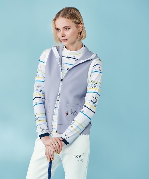 Picone CLUB(ピッコーネクラブ)の「UVダンボールベーシックパンツ(その他パンツ・レディース・ホワイト/ブラック/ネイビー/ベージュ・L/M/LL)」の18枚目の写真