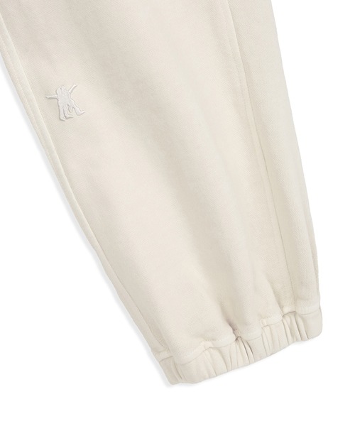 OPEN Yy（オープンワイワイ）の「【OPEN YY】CURVED ZIP SWEAT PANTS（スウェットパンツ・レディース・オフホワイト/ダークネイビー・M/S）」の21枚目の写真