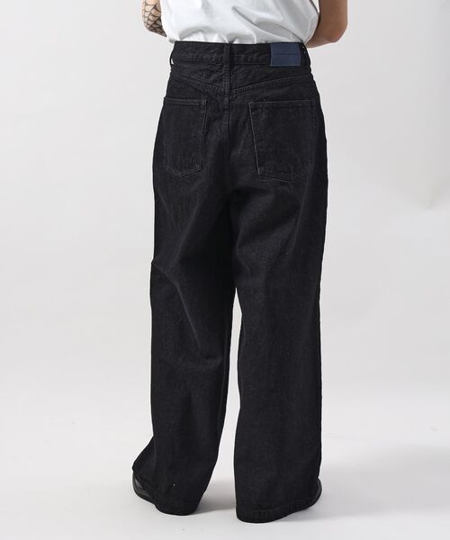 FFEIN(フェイン)の「【FFEIN(フェイン)】13oz ワイドストレートスラブデニムタックワイドパンツ /ボトムス ワイドシルエット【セットアップ対応】(その他パンツ・メンズ・その他1/ブラック/ネイビー/ベージュ・MEDIUM/SMALL/X-SMALL/LARGE)」の11枚目の写真