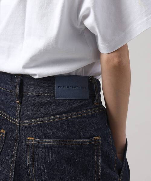 FFEIN（フェイン）の「【FFEIN（フェイン）】13oz ワイドストレートタックデニムパンツ / デニム パンツ ボトムス ワイドシルエット デニム スラブ 【セットアップ対応】（その他パンツ・メンズ・その他1/ブラック/ネイビー/ベージュ・MEDIUM/SMALL/X-SMALL/LARGE）」の15枚目の写真