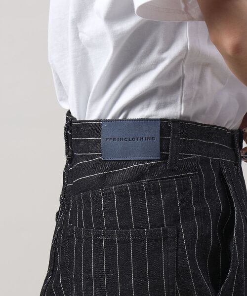 FFEIN(フェイン)の「【FFEIN(フェイン)】13oz ワイドストレートスラブデニムタックワイドパンツ /ボトムス ワイドシルエット【セットアップ対応】(その他パンツ・メンズ・その他1/ブラック/ネイビー/ベージュ・MEDIUM/SMALL/X-SMALL/LARGE)」の10枚目の写真