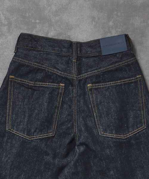 FFEIN（フェイン）の「【FFEIN（フェイン）】13oz ワイドストレートタックデニムパンツ / デニム パンツ ボトムス ワイドシルエット デニム スラブ 【セットアップ対応】（その他パンツ・メンズ・その他1/ブラック/ネイビー/ベージュ・MEDIUM/SMALL/X-SMALL/LARGE）」の9枚目の写真