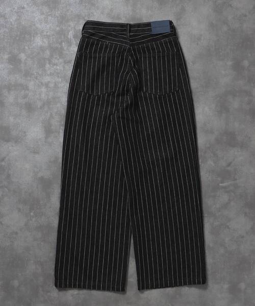 FFEIN（フェイン）の「【FFEIN（フェイン）】13oz ワイドストレートタックデニムパンツ / デニム パンツ ボトムス ワイドシルエット デニム スラブ 【セットアップ対応】（その他パンツ・メンズ・その他1/ブラック/ネイビー/ベージュ・MEDIUM/SMALL/X-SMALL/LARGE）」の7枚目の写真